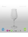 Plastová sklenice na víno, cocktail 470ml - nerozbitná, Gold Plast