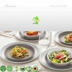 Plastová nerozbitná mísa Ø 235mm, objem 3,35l, krémová 2