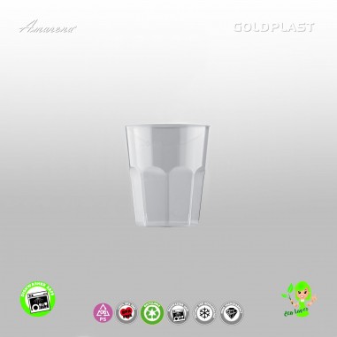 Plastová sklenice na likér - 50ml, transparentní, Gold Plast