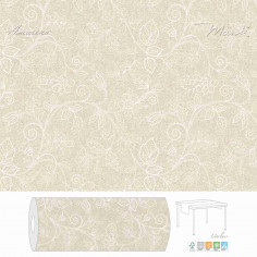 Šerpa z netkané textilie Darlyn bledě hnědá, 40cmx24m,Mank