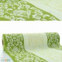 Šerpa na stůl Pascal zelená z netkané textilie,40cm x 24m,Mank