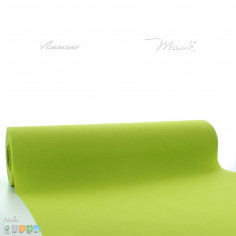 Středová šerpa na stůl 0,4mx24m Mank, kiwi zelená 2