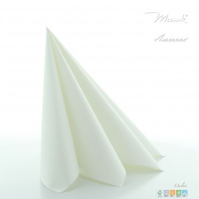 Ubrousky z netkané textílie bílé, 40x40cm