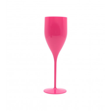 Nerozbitné sklenice Verona na sekt, prosecco 180ml, růžové