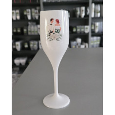 Svatební nerozbitné sklenice s vlastním designem, jménem,... 2