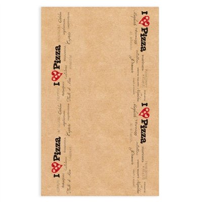 Papírové PIZZA prostírání Rustico