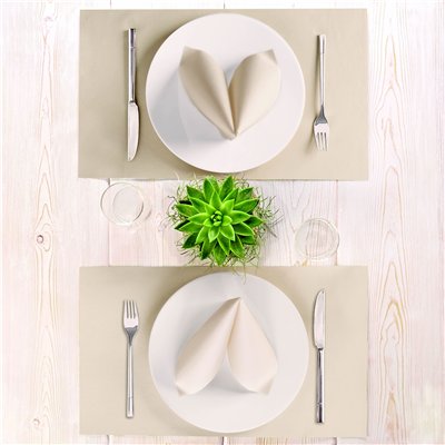 Jednorázové prostírání z netkané textilie