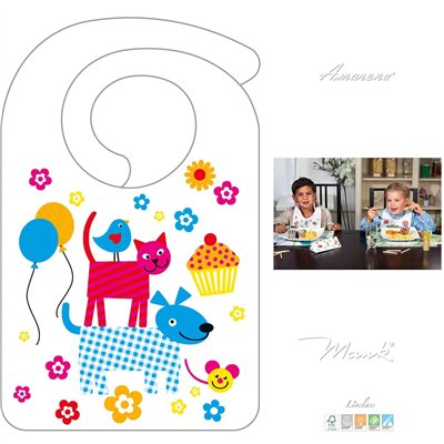 Dětské bryndáčky do restaurace Happy Kids