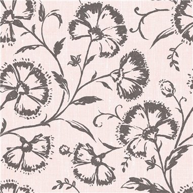 Pastelově růžové ubrousky Ines