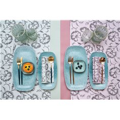 Pastelově zelené ubrousky Ines 2