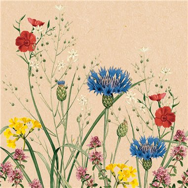 Luxusní květované ubrousky Edith