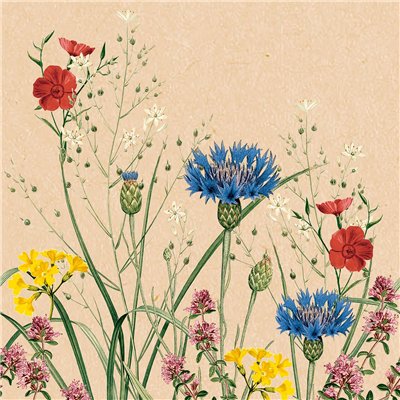 Luxusní květované ubrousky Edith