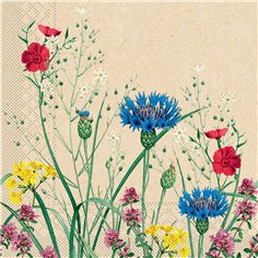 Luxusní květované ubrousky Edith