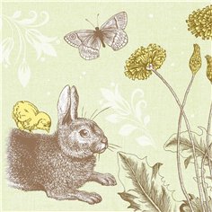 Velikonoční ubrousky z netkané textilie Peter, 40x40cm 2