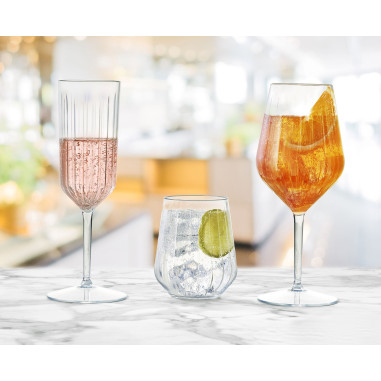 Nerozbitné sklenice Kaleido na vodu a nealko, 390ml