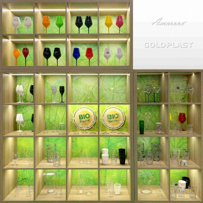 Plastová sklenice ROX - 290ml, černá nerozbitná - Gold Plast