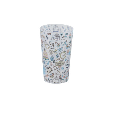 Nerozbitné plastové sklenice s vlastním potiskem, 180ml