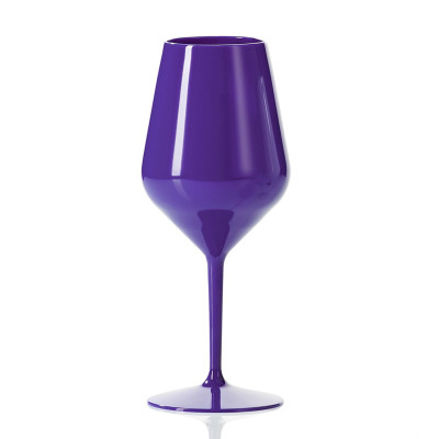 Nerozbitné plastové sklenice na víno s vlastním potiskem, 470ml