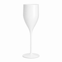 Nerozbitné sklenice Verona na sekt, prosecco 180ml, bílé