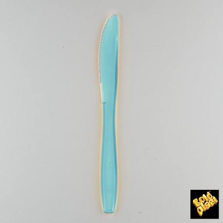 Plastový nožík barevný - 190mm béžový