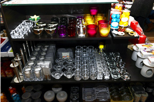 Amarena showroom - predajňa, sviečky
